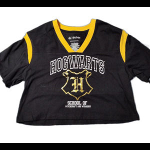 Harry Potter crop top tee shirt size Large